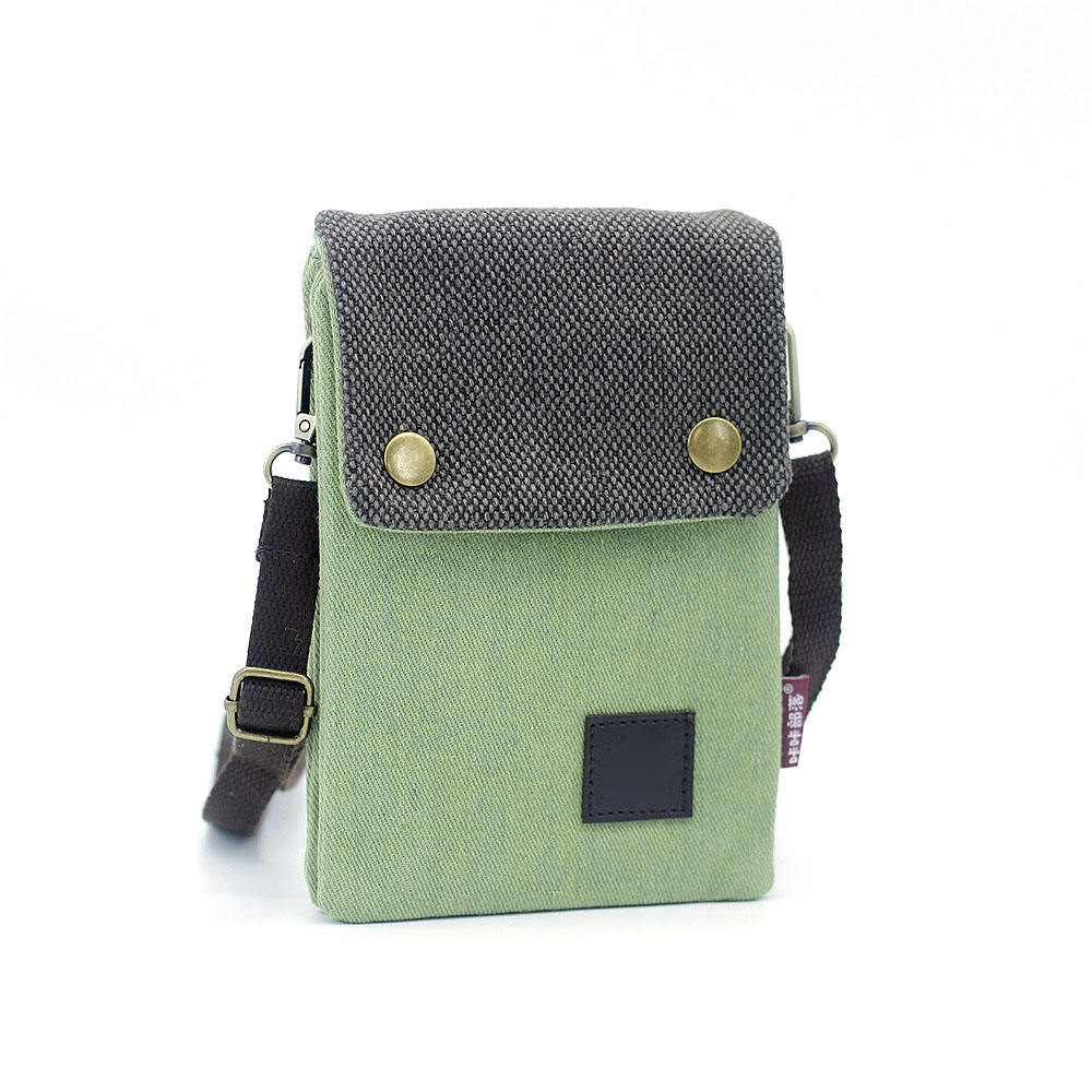 Bolso pequeño para teléfono con bandolera para mujer a la moda, bolso para teléfono móvil, bandolera pequeña, bolso vaquero para teléfono