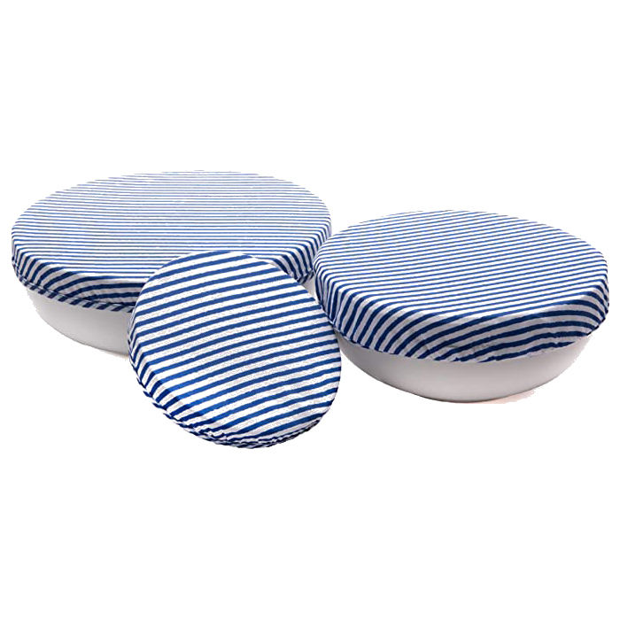 Cubiertas elásticas reutilizables para cuencos, cubiertas elásticas para platos, cubiertas reutilizables para alimentos, cubiertas para platos de tela de algodón, impermeables, venta al por mayor