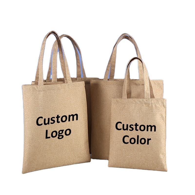 Venta al por mayor, bolsas de lona de alta calidad personalizadas con logotipo impreso personalizado para mujeres, bolsas de compras de lona de alta calidad