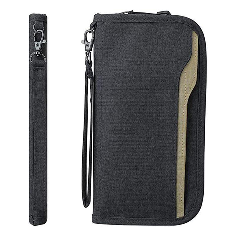 Portadocumentos portátil personalizado, billetera para documentos de viaje, pasaporte, seguro de viaje, tarjetero, billetera