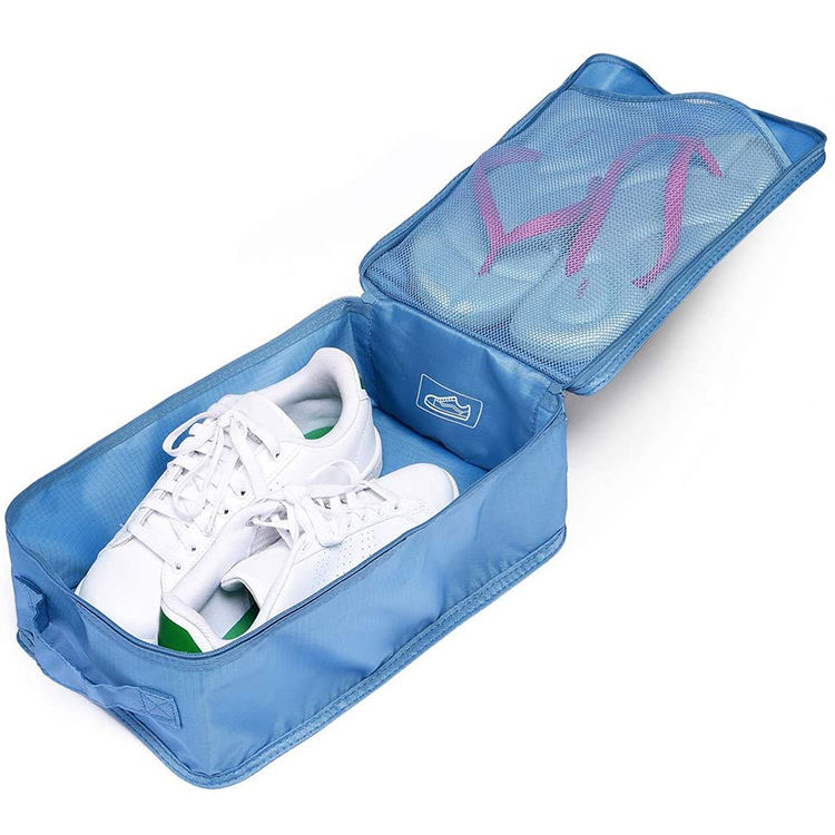 2 pares de zapatillas, bolsa organizadora de embalaje, bolsa de polvo de seda para zapatos, bolsa de zapatos de satén con logotipo personalizado