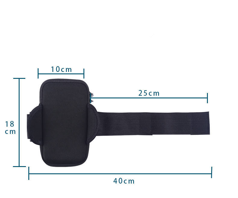 Brazalete deportivo para correr Universal Gym Workout Arm Cross Body Shoulder Bag Outdoor Waist Bum Bag Travel Passport Wallet Bag al por mayor